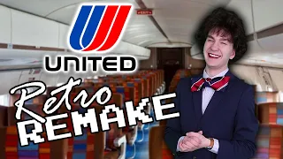 REMAKING United Airlines Commercial with ICONIC Slogan (1984)