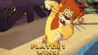 Tom & Jerry: War of the Whiskers - Gamecube Walkthrough HD 720P Part 9 - Lion (Dolphin 4)