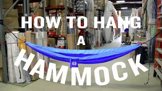 Next Adventure - How To Hang A Hammock