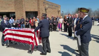 Uncle Harold's Military Funeral Honors 4 15 2016
