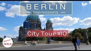 [4K] Berlin City Tour 10 - Spandauer Vorstadt - Museum Island - Unter den Linden