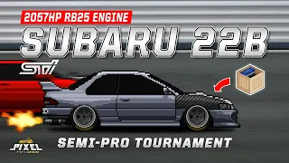 PIXEL CAR RACER - SUBARU 22B STI TUNE *2057 HP* RB25 ENGINE