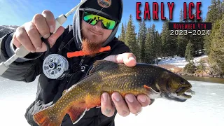 FIRST ICE - Early Ice Fishing for Brook Trout