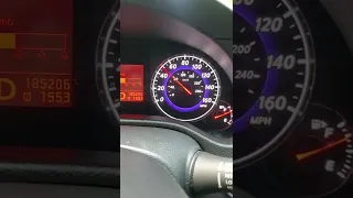 2009 Infiniti G37 50 mph to 100 mph Pull