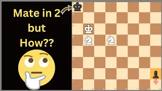 THIS NEVER SAY "EASY" Checkmate in 2 moves here!!