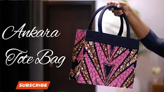 How To Make A Trendy Ankara Tote Bag | Eris Atelier