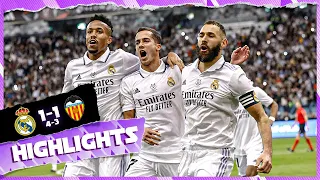 Real Madrid 1-1 Valencia (4-3 penalties) | HIGHLIGHTS | Spanish Super Cup