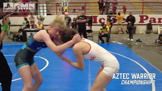 Aztec Warrior 15U Girls Freestyle 130lb Round Robin