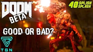 DOOM MULIPLAYER BETA - GOOD OR BAD? (PC GAMEPLAY 1080p 60fps)