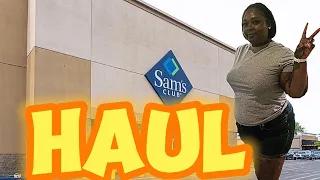 VLOG SAM’S CLUB HAUL [END OF THE MONTH  GROCERY HAUL]