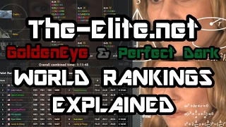 The-Elite.net World Rankings Explained! [for GoldenEye 007 and Perfect Dark]