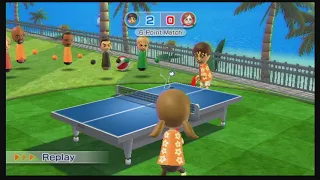 Destroying the ping pong champ at max level