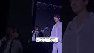 Dimash backstage being funny