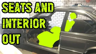 B1.3 - BMW E24 Project [Seat and Lower Interior out]