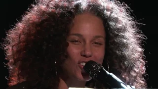 Alicia Keys Blended Family What You Do for LoveHoly War   The Voice 2016