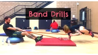 Partner Circuit Exercise Ideas : Resistance Bands & Bodyweight Abs, Legs, Core, and Cardio