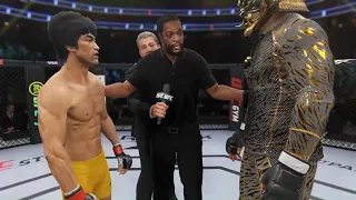 Bruce Lee vs. Samurai - EA Sports UFC 4 - Dragon Fights 🐉