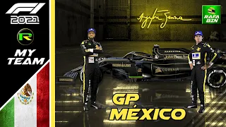 TODOS ANDANDO JUNTINHOS - F1 2021 MY TEAM 50% GP MÉXICO #164