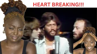 Bee Gees - Too Much Heaven | Heart Broken girl reacts, Emotional 😭