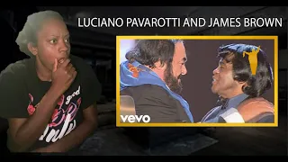 OMG‼️Luciano Pavarotti And James Brown- It's A Man's Man's Man's World|REACTION!!