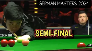 Kyren Wilson Vs Si jiahui Semi-final German Masters 2024 Highlights