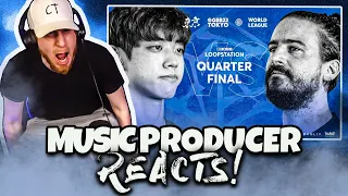 Music Producer REACTS to DICE 🇰🇷 vs ROBIN 🇫🇷 | GBB 2023 | LOOPSTATION CHAMPIONSHIP | Quarterfinal