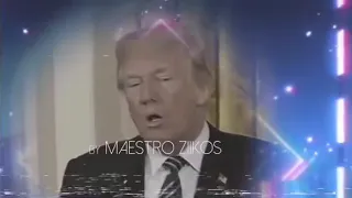 Trump sings blinding lights by weeknd