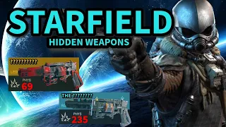 Starfield: 4 Hidden Weapons + 2 Early Game Pistols You'll Regret Missing!