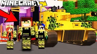 JAK ZOSTAŁEM ŻOŁNIERZEM W MINECRAFT?! || EPICKA HISTORIA