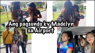 Ang Pagsundo ky Madelyn sa Airport (July 28) Late upload😃/ Madelyn hndi nagsasalita🥺