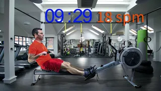 Indoor Rowing Workout - 11min x 5 (1 min rests)