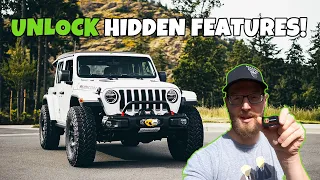 Jeep Wrangler JL Hidden Features Unlocked - Tazer JL Mini install on my Ecodiesel