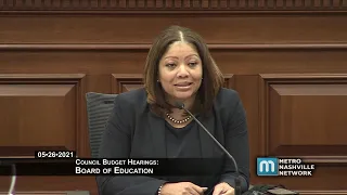 05/26/21 Council Operating Budget Hearing: MNPS
