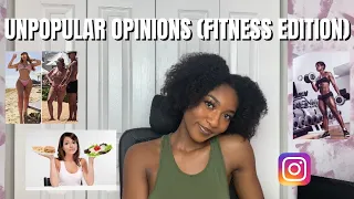 UNPOPULAR OPINIONS (FITNESS EDITION) | Zaria Fitness