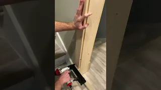 Door trim installation