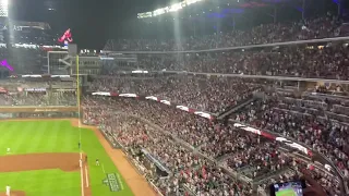 BRAVES ADVANCE TO NLCS - FINAL OUT OF NLDS