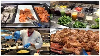 Celebrity Cruises Breakfast (Buffet, Spa Cafe & Main Dining Room + Menu)