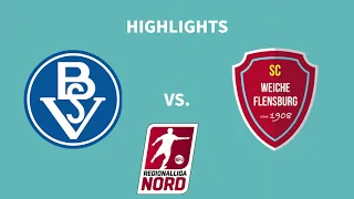 4. Spieltag Regionalliga Nord 23/24 | Bremer SV - SC Weiche Flensburg 08 | Highlights