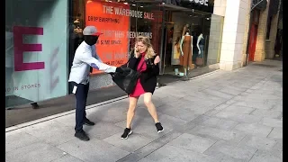 Frightening people with fake Mannequin Prank: Hilarious  Reactions