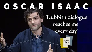 Oscar Isaac reads a letter from his Star Wars forebear Sir Alec Guinness