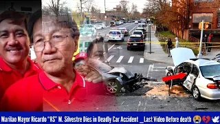 Marilao Mayor Ricardo “RS” M. Silvestre Dies in Deadly Car Accident _Last Video Before death 😭💔🕊️