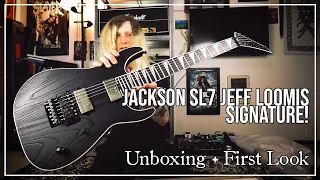 Unboxing and First Look - Jackson Jeff Loomis Signature SL7