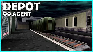 GOLDENEYE 007 GUIDE - DEPOT 00 AGENT DIFFICULTY - PLAYTHROUGH XBOX ONE X