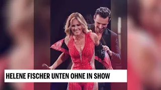 Helene Fischer "unten ohne" in Show