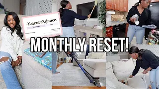 MONTHLY RESET! CREATING ROUTINES, BUDGETING FINANCES, GROCERY HAUL, HEALTHY HABITS, MOVING MY BODY