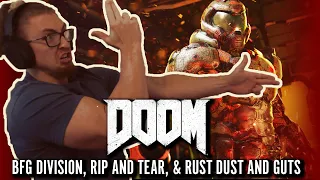 TRIPLE REACTION! Mick Gordon "Doom" Soundtrack - BFG Division / Rip and Tear / Rust Dust and Guts!