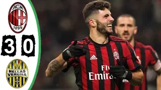 AC Milan vs Verona 3-0 Highlights & All Goals - 13 Dec 2017 HD