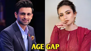 Socking Age Gap between Shoaib Malik and His Wife Sana Javed , Shoaib malik age