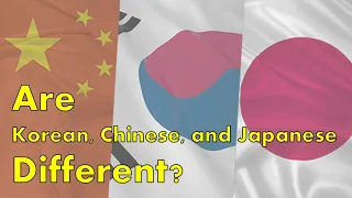 Difference among Korean, Chinese and Japanese. #asia #korea #china #japan #oriental #orient