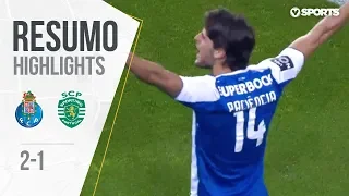 Highlights: FC Porto 2-1 Sporting (Portuguese League 17/18 #25)